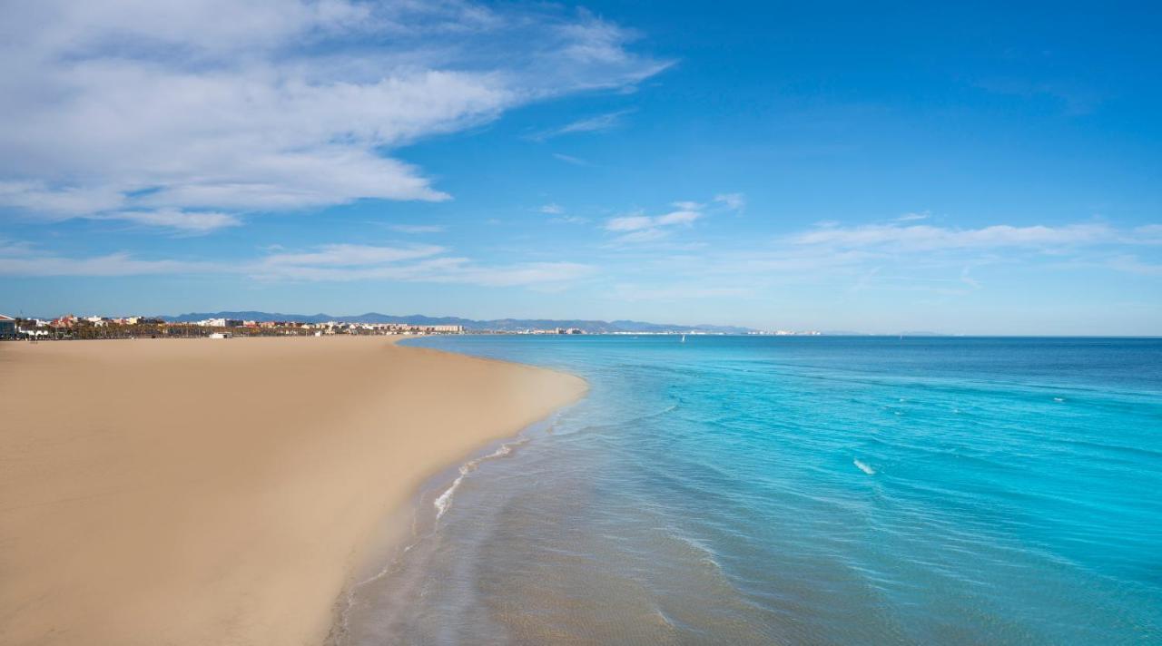 Independent Duplex House Beach Valencia Lejlighed Eksteriør billede